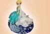 Елза и Анна! Тематична 3D торта Замръзналото кралство от 12 до 37 парчетата - кръгла, голяма правоъгълна или триизмерна кукла Елза от Сладкарница Джорджо Джани - thumb 5