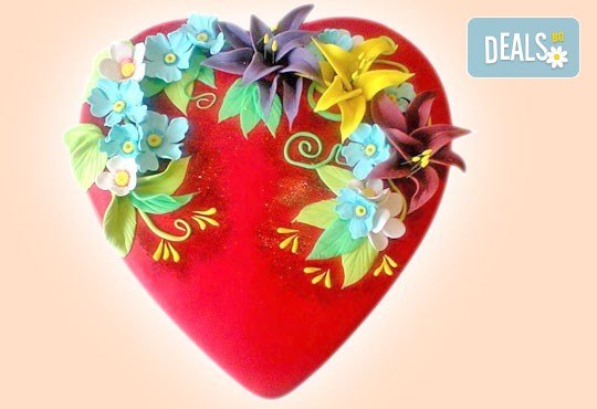 AMORE! Подарете Торта Сърце по дизайн на Сладкарница Джорджо Джани - Снимка 15