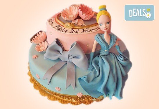 За момичета! Красиви 3D торти за момичета с принцеси и приказни феи + ръчно моделирана декорация от Сладкарница Джорджо Джани - Снимка 16