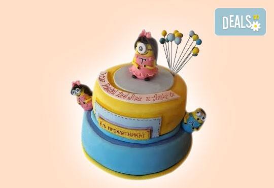 За момичета! Красиви 3D торти за момичета с принцеси и приказни феи + ръчно моделирана декорация от Сладкарница Джорджо Джани - Снимка 19