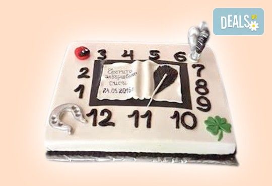 С цифри! Изкушаващо вкусна бутикова АРТ торта с цифри и размер по избор от Сладкарница Джорджо Джани - Снимка 16