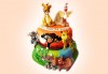 Смърфове, Миньони & Brawl stars! Голяма детска 3D торта 37 ПАРЧЕТА с фигурална ръчно изработена декорация от Сладкарница Джорджо Джани - thumb 6