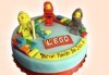 За момчета! Детска 3D торта за момчета с коли и герои от филмчета с ръчно моделирана декорация от Сладкарница Джорджо Джани - thumb 39