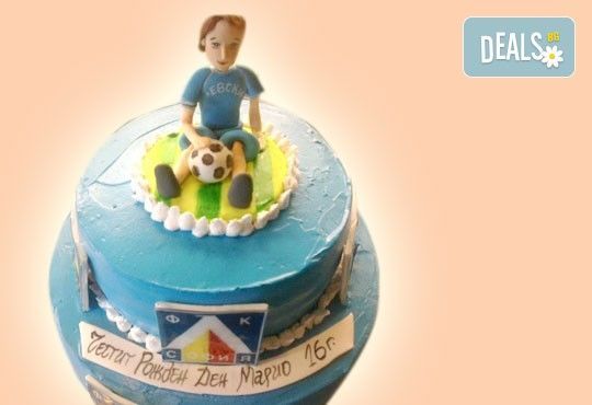 За момчета! Детска 3D торта за момчета с коли и герои от филмчета с ръчно моделирана декорация от Сладкарница Джорджо Джани - Снимка 75