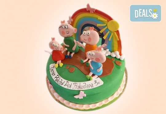 За най-малките! Детска торта с Мечо Пух, Смърфовете, Спондж Боб и други герои от Сладкарница Джорджо Джани - Снимка 10