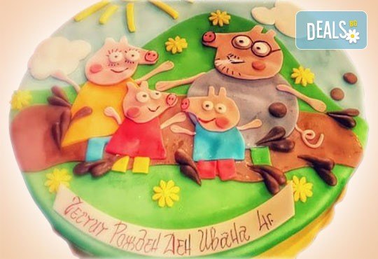 За най-малките! Детска торта с Мечо Пух, Смърфовете, Спондж Боб и други герои от Сладкарница Джорджо Джани - Снимка 75
