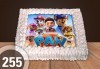 Голяма детска торта 20, 25 или 30 парчета със снимка на любим герой от Сладкарница Джорджо Джани - thumb 7