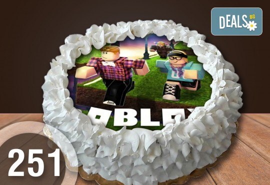 Детска торта с 16 парчета с крем и какаови блатове + детска снимка или снимка на клиента, от Сладкарница Джорджо Джани - Снимка 11