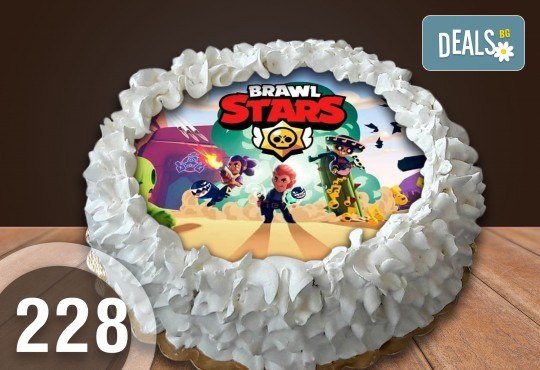 Детска торта с 12 парчета с крем и какаови блатове + детска снимка или снимка на клиента, от Сладкарница Джорджо Джани - Снимка 4