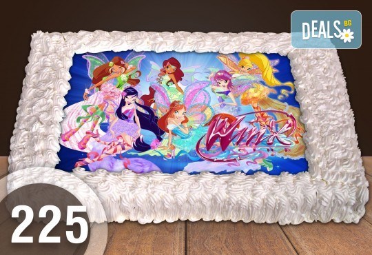 Експресна торта от днес за днес! Голяма детска торта 20, 25 или 30 парчета със снимка на любим герой от Сладкарница Джорджо Джани - Снимка 16