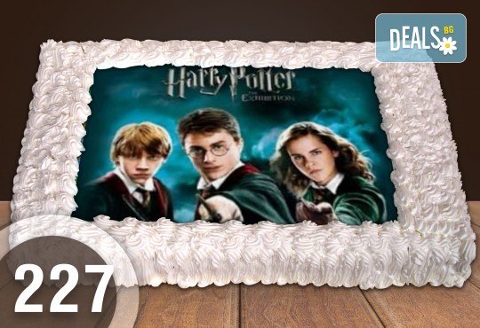 Експресна торта от днес за днес! Голяма детска торта 20, 25 или 30 парчета със снимка на любим герой от Сладкарница Джорджо Джани - Снимка 21