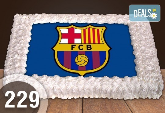 Експресна торта от днес за днес! Голяма детска торта 20, 25 или 30 парчета със снимка на любим герой от Сладкарница Джорджо Джани - Снимка 122