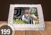Експресна торта от днес за днес! Голяма детска торта 20, 25 или 30 парчета със снимка на любим герой от Сладкарница Джорджо Джани - thumb 102