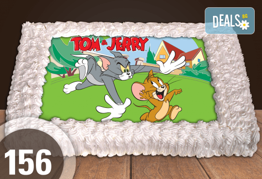 Експресна торта от днес за днес! Голяма детска торта 20, 25 или 30 парчета със снимка на любим герой от Сладкарница Джорджо Джани - Снимка 68