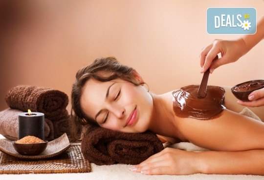 Релаксираща СПА терапия с шоколад и френска био козметика Blue Marine - дълбоко релаксиращ масаж на цяло тяло, шоколадов ексфолиант на гръб и шоколадова маска в Anima Beauty&Relax - Снимка 3