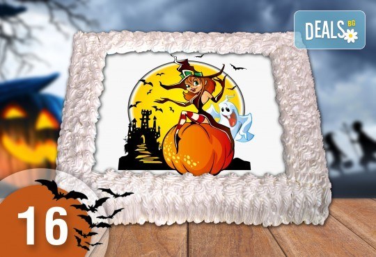 Торта за Halloween или с приказен герой 8, 12, 16, 20, 25 или 30 парчета от Сладкарница Джорджо Джани - Снимка 2