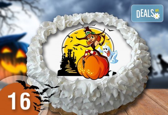 Торта за Halloween или с приказен герой 8, 12, 16, 20, 25 или 30 парчета от Сладкарница Джорджо Джани - Снимка 4