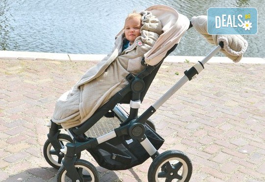 Lodger Четирисезонен бебешки чувал Foot muff - Снимка 3