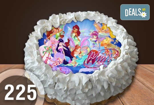 Торта Мики Маус, с друг приказен герой или със снимка на клиента: 8, 12, 16, 20, 25 или 30 парчета от Сладкарница Джорджо Джани - Снимка 49