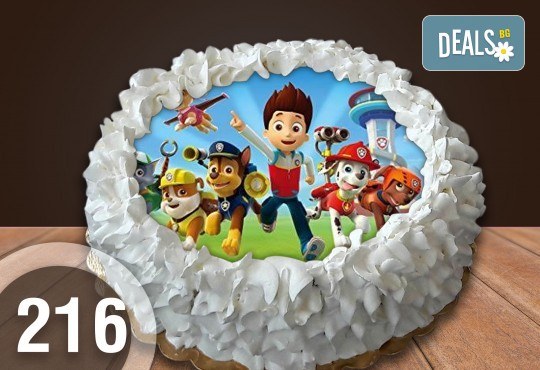 Торта Мики Маус, с друг приказен герой или със снимка на клиента: 8, 12, 16, 20, 25 или 30 парчета от Сладкарница Джорджо Джани - Снимка 45