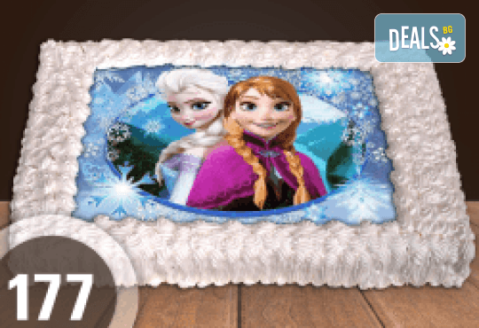 Торта Мики Маус, с друг приказен герой или със снимка на клиента: 8, 12, 16, 20, 25 или 30 парчета от Сладкарница Джорджо Джани - Снимка 34