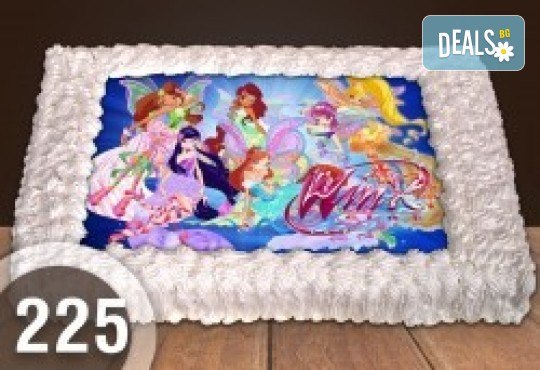 Торта Мики Маус, с друг приказен герой или със снимка на клиента: 8, 12, 16, 20, 25 или 30 парчета от Сладкарница Джорджо Джани - Снимка 48