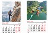 Лукс подарък! 6-листов супер луксозен пейзажен календар със снимки на клиента, отпечатани на гланц хартия от Офис 2 - thumb 7