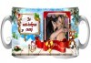 Подарък за празниците за семейството! Чаша със снимка на клиента + уникален празничен дизайн и надпис от Сувенири Царево - thumb1 13