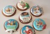 5 бр. декорирани Коледни меденки и 15 бр. големи маслени сладки, майсторска изработка от Сладкарница Джорджо Джани - thumb 4