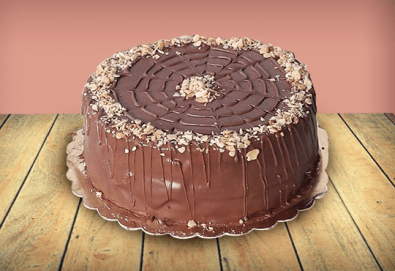Шоколадова торта Магия с 8, 12 или 16 парчета от майстор-сладкарите на сладкарница Джорджо Джани - Снимка