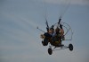 Адреналин! Тандемен полет с двуместен моторен парапланер близо до София и HD видеозаснемане от клуб Vertical Dimension - thumb 12
