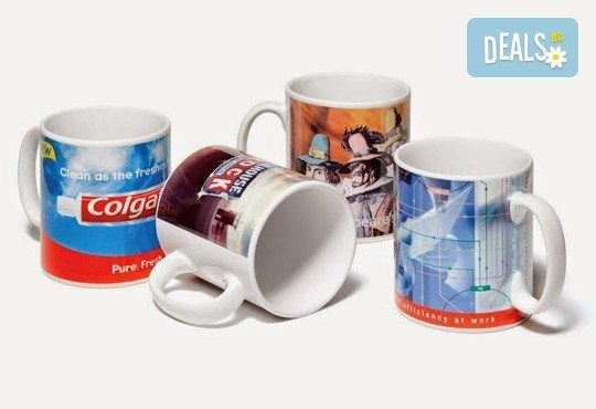 За Вашия бизнес! Рекламни чаши с лого и/ или снимка, пълноцветен печат и надпис: 30, 50 или 100 броя от Офис 2 - Снимка 4