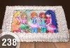 Голяма детска торта 20, 25 или 30 парчета със снимка на любим герой от Сладкарница Джорджо Джани - thumb 27