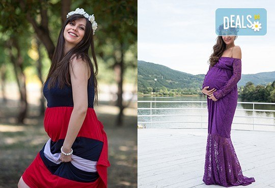 Лято е! Фотосесия за бременни на открито с включени аксесоари и рокли + обработка на всички заснети кадри, от Chapkanov photography - Снимка 16