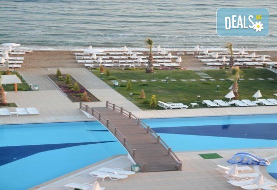 All Inclusive морска ваканция в Notion Kesre Beach Hotel & Spa 4*, Йоздере, Кушадасъ! Включен транспорт, собствен плаж, турска баня, сауна, анимационна програма безплатно за дете до 11.99 г., от Belprego Travel - Снимка 1