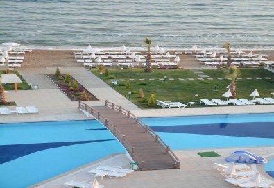 All Inclusive морска ваканция в Notion Kesre Beach Hotel & Spa 4*, Йоздере, Кушадасъ! Включен транспорт, собствен плаж, турска баня, сауна, анимационна програма безплатно за дете до 11.99 г., от Belprego Travel - Снимка
