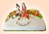 Голяма 3D Торта на традициите за почитателите на българския фолклор, 25 парчета от Сладкарница Джорджо Джани - thumb 13