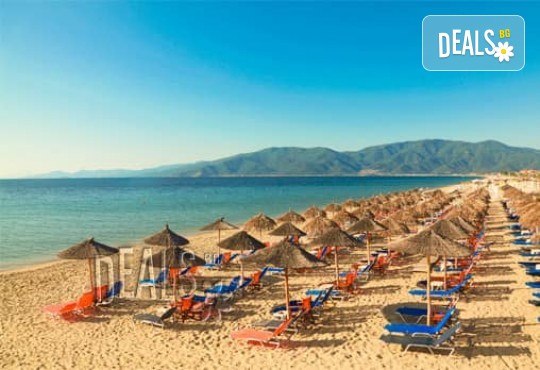 Цяло лято на плаж в Аспровалта или Ставрос, Гърция, плажовете със син флаг! Екскурзия за един ден от Рикотур - Снимка 10