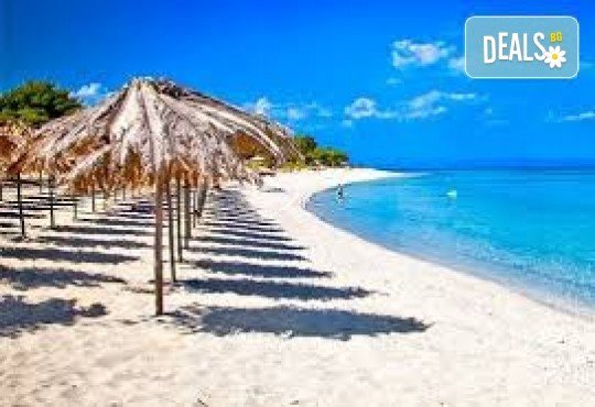 Цяло лято на плаж в Аспровалта или Ставрос, Гърция, плажовете със син флаг! Екскурзия за един ден от Рикотур - Снимка 1