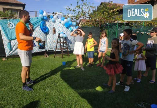 Футболно парти за детски рожден ден с много забавни игри на отбори, професионален треньор и музикална апаратура от Парти агенция ИВОНИ - БАРБАРОНИ - Снимка 6