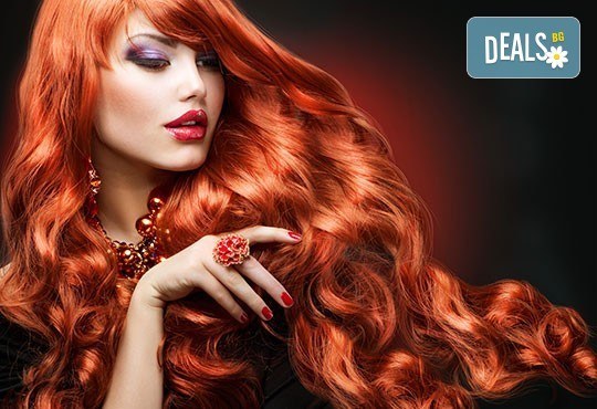 Нов цвят! Боядисване с боя на клиента + подстригване, маска и прическа от салон за красота Персона - Снимка 1