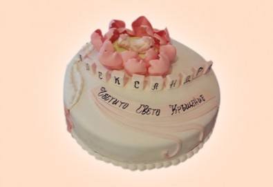 Честито бебе! Торта за изписване от родилния дом, за 1-ви рожден ден или за прощъпулник от Сладкарница Джорджо Джани - Снимка