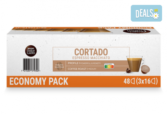 NESCAFE DOLCE GUSTO CORTADO ESPRESSO MACCHIATO кафе капсули, 48бр - Снимка 4