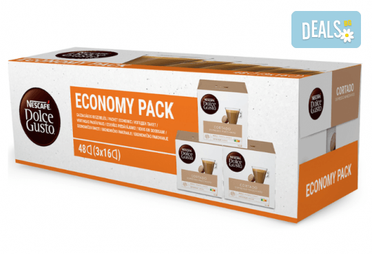 NESCAFE DOLCE GUSTO CORTADO ESPRESSO MACCHIATO кафе капсули, 48бр - Снимка 2