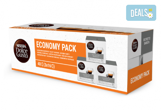 NESCAFE DOLCE GUSTO RISTRETTO BARISTA кафе капсули, 48бр - Снимка 3