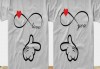 Любов за двама! Две тениски по дизайн на клиента или с готов дизайн от Creative beauty - thumb 21
