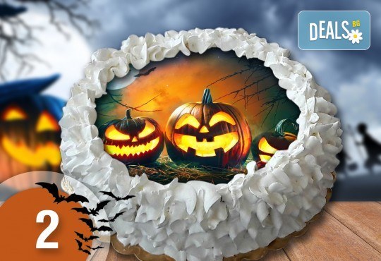 Торта за Halloween или с приказен герой 8, 12, 16, 20, 25 или 30 парчета от Сладкарница Джорджо Джани - Снимка 1