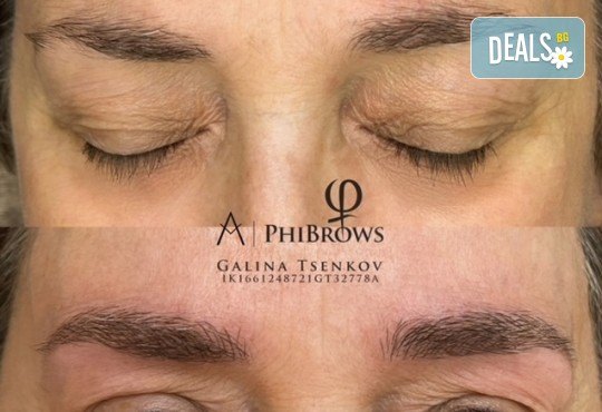 Дълготраен и естествен резултат! Phibrows микроблейдинг - най- реалистичната техника за изрисуване на веждите косъм по косъм в KT Beauty Studio - Снимка 3