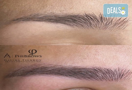 Дълготраен и естествен резултат! Phibrows микроблейдинг - най- реалистичната техника за изрисуване на веждите косъм по косъм в KT Beauty Studio - Снимка 4