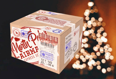 Christmas Box автентичен коледен колет - Снимка